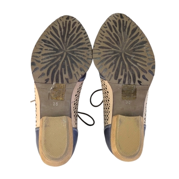 L'Artiste Spring Step Gabriel Heeled Oxfords EUC  $139  Size 35 US 5   S3598 - Picture 9 of 10